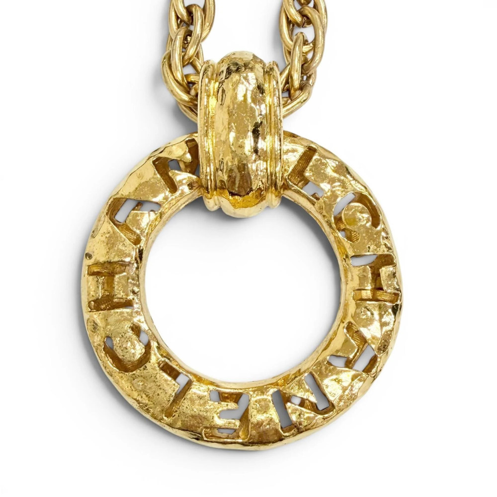 CHANEL Vintage Gold Necklace
